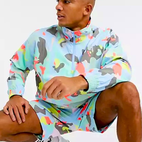 NWOT Adidas Original RYV Festival Windbreaker - Picture 1 of 16